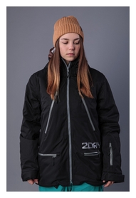 Куртка для сноубординга 2day Freeride 3in1 Jacket, черная (10021) - Фото №6