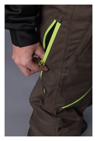 Штаны для сноубординга 2day Freeride Pants, зеленые (10025) - Фото №7