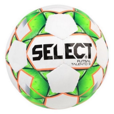 Мяч футзальный Select Futsal Talento11, 106143 (327) - бело-зеленый, №4 (5703543187126)