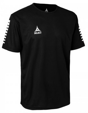 Футболка футбольная Select Italy Player Shirt S/S - черная (624100 (010)