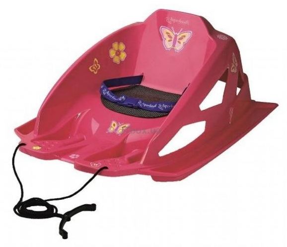 

Санки зимние AlpenGaudi "Alpen Bambino", розовые (4020716299686), Розовый
