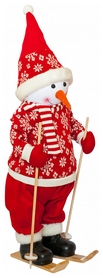Фигурка новогодняя «Веселый красный снеговик», 82 см (4820211100438) - Фото №4