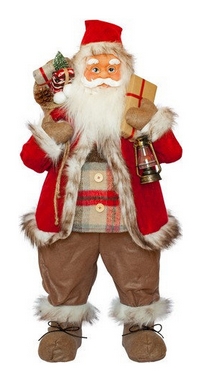 Фигурка новогодняя Санта Клаус, 81 см (4820211100414)