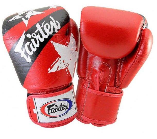 

Перчатки боксерские Fairtex BGV1 Red Nation (BGV1-r/n, Красный