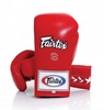 Перчатки боксерские со шнуровкой Fairtex - красные (BGL6-red)