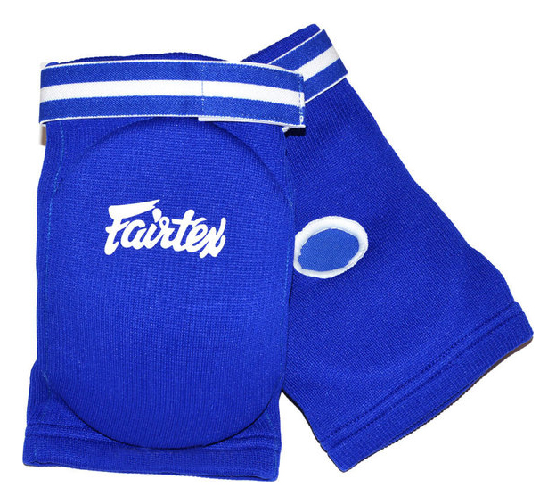 

Щитки защитные для локтей из ткани Fairtex EBE1, синие (EBE1-bl), Синий