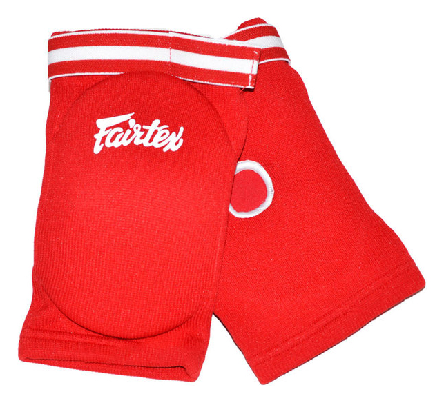 

Щитки защитные для локтей из ткани Fairtex EBE1, красные (EBE1-red), Красный