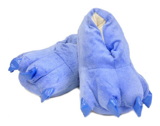 

Тапочки домашние кигуруми CDRep Лапы, синие (FO-115659), Синий