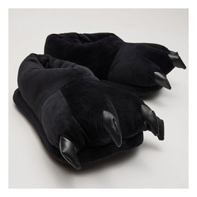 Тапочки домашние кигуруми CDRep Лапы, черные (FO-115598) - Фото №2