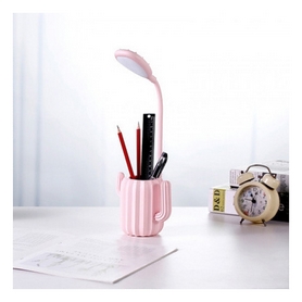 Лампа настольная CDRep Кактус, розовая (FO-123661) - Фото №2
