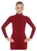Термофутболка женская с длинным рукавом Brubeck Extreme Wool (LS11930-burgundy) - Фото №2