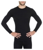 Термофутболка мужская с длинным рукавом Brubeck Active Wool (LS12820-black)