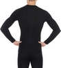 Термофутболка мужская с длинным рукавом Brubeck Active Wool (LS12820-black) - Фото №2