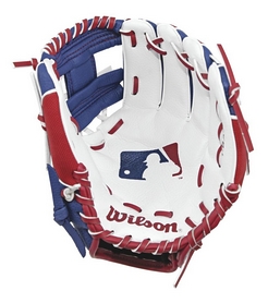 Перчатка-ловушка бейсбольная Wilson A0200 10" MLB Batter BBG SS18 (WTA02RB16MLB) - Фото №2