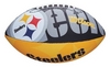 Мяч для американского футбола Wilson NFL JR Team Logo FB PT SS18 (WTF1534XBPT)