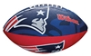Мяч для американского футбола Wilson NFL JR Team Logo FB  NE SS18 (WTF1534XBNE)