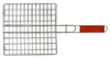 Решетка для гриля hf-5819, 25х20 см