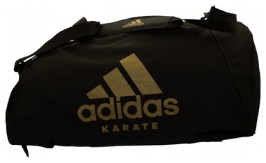 Сумка-рюкзак спортивная 2 в 1 Adidas Karate, L (CC052K-BLK-L)