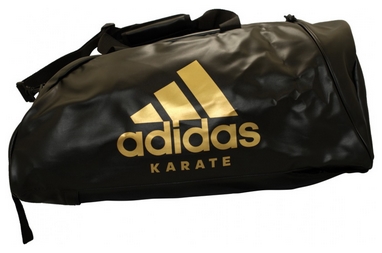 Сумка-рюкзак спортивная 2 в 1 Adidas Karate, L (CC051K-BLK-L)