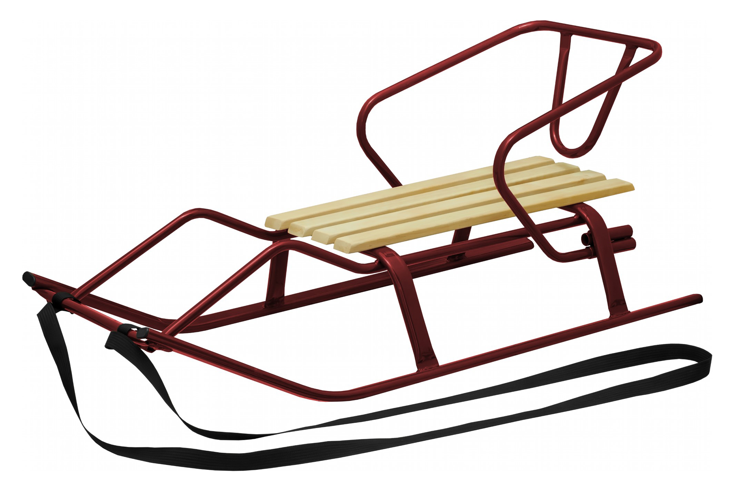 

Санки зимние Snower "Флеш", бордовые (4820211100483BORDO), Бордовый