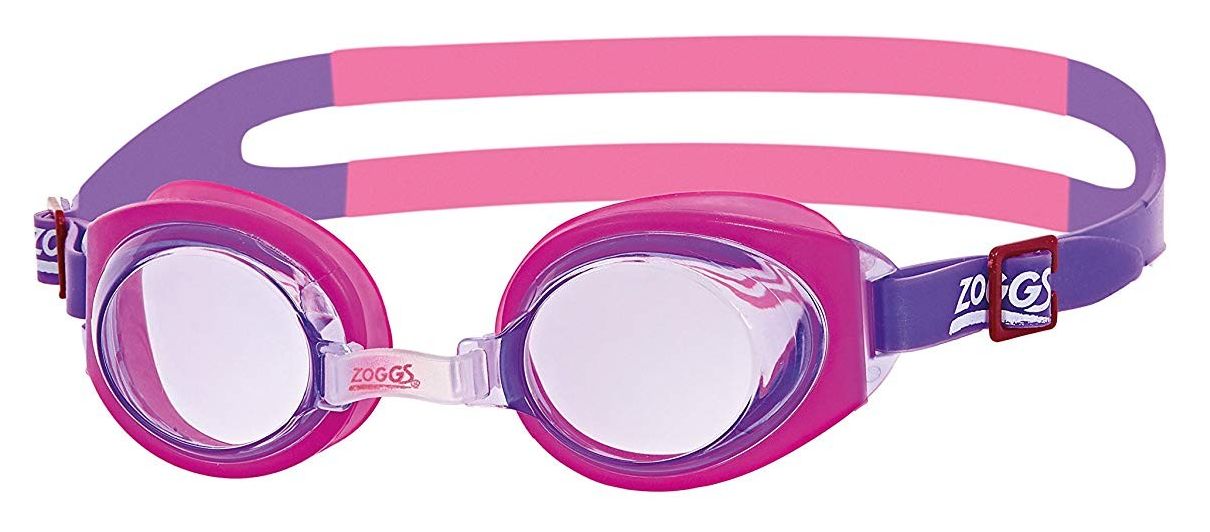 

Очки для плавания детские Zoggs Little Ripper, розовые (304442