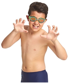 Очки для плавания детские Zoggs Sea Demon Junior, синие (303539) - Фото №3