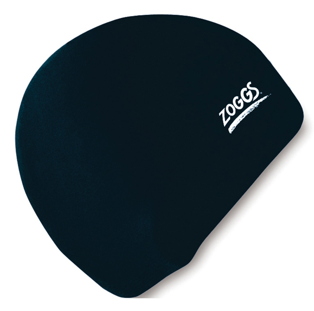 

Шапочка для плавания Zoggs Junior Silicone Cap, черная (300709BLK)