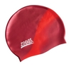 Шапочка для плавания Zoggs Silicone Cap Plain, Burgundy-Red (300634BGR)