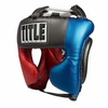 Шолом тренувальний Title Boxeo Money Metallic Training Headgear, червоно-синій (FP-BAHGT2)