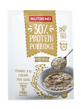 Каша белковая овсяная Nutrend Protein Porridge Natural, 5x50 г (NUT-1988)