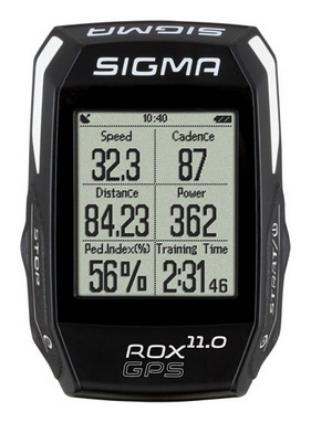 Велокомпьютер Sigma Sport Rox 11.0 GPS Set, черный (SD01008)