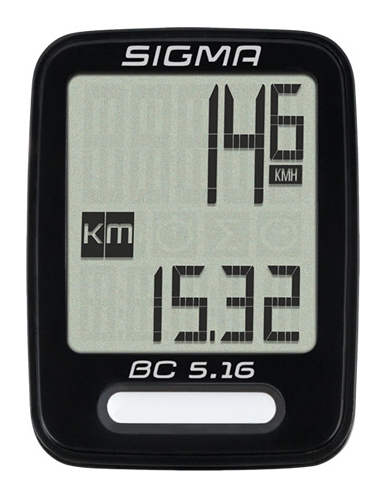 

Велокомпьютер Sigma Sport BC 5.16 (SD05160), Черный