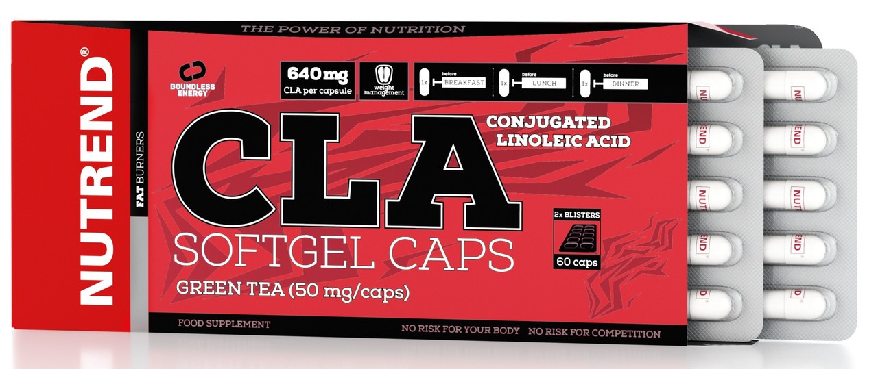 

Жиросжигатель Nutrend CLA Softgel Caps, 60 капсул (NUT-1856)