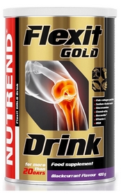 Напиток-хондропротектор Nutrend Flexit Drink Gold - смородина, 400 г (NUT-1865)