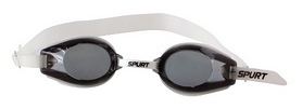 Очки для плавания детские Spurt 1200 AF, черные (000-0184)