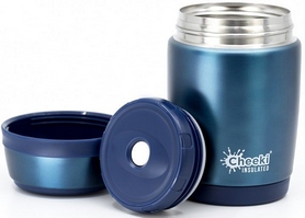 Термос для еды Cheeki Food Jar - синий, 480 мл (OJAR480BL1) - Фото №2