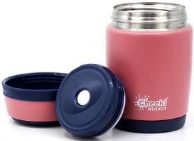 Термос для еды Cheeki Food Jar - розовый, 480 мл (OJAR480DP1) - Фото №2