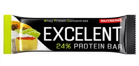 Батончик протеиновый Nutrend Excelent Protein Bar - лайм+папайя, 85 г (NUT-709)