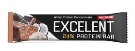 Батончик протеиновый Nutrend Excelent Protein Bar - шоколад+кокос, 85 г (NUT-1832)