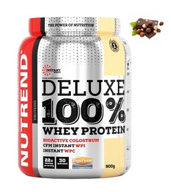 Протеин Nutrend Deluxe 100% Whey - шоколад+лесной орех, 900 г (NUT-1771)