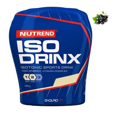 Напиток энергетический Nutrend Isodrinx - черная смородина, 420 г (NUT-1855)