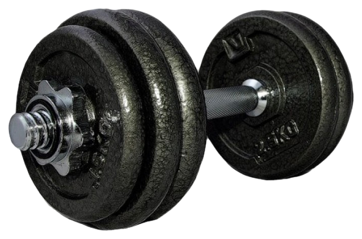 

Гантель наборная LiveUp Dumbbell Set, 15 кг (LS2311-15), Черный