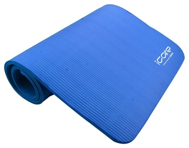 Коврик гимнастический Joerex JBD8775 20 мм, синий (6944994952034)