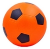 Мяч футбольный Soccer оранжевый 22 см