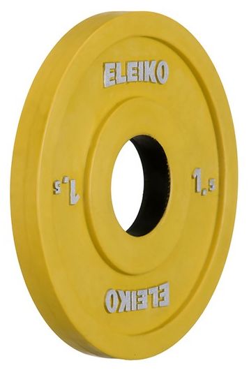 

Диск олимпийский тренировочный Eleiko, 1,5 кг (124-0015R)