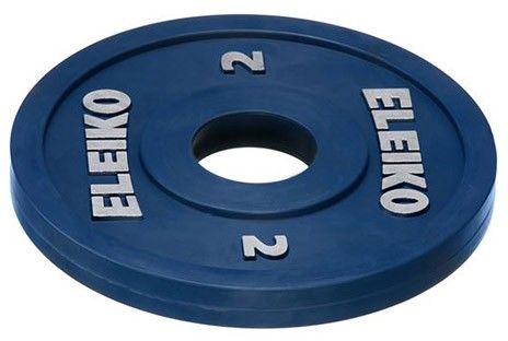 

Диск олимпийский тренировочный Eleiko, 2 кг (124-0020R)