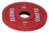 Диск олимпийский тренировочный Eleiko, 2,5 кг (124-0025R) - Фото №2