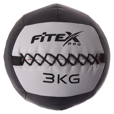 Мяч набивной (вобол) Fitex, 3 кг (MD1242-3)