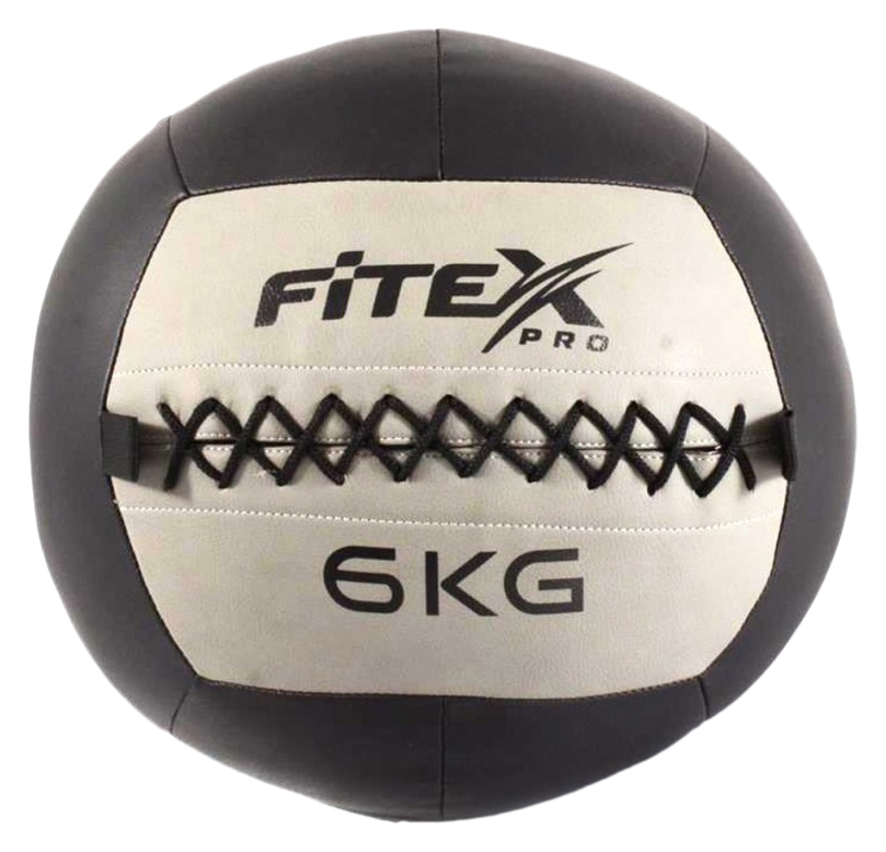 

Мяч набивной (вобол) Fitex, 6 кг (MD1242-6), Черный