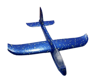 Самолет планер метательный со светящейся кабиной UFT Touch Sky Plane Original G2 48 см (G2)